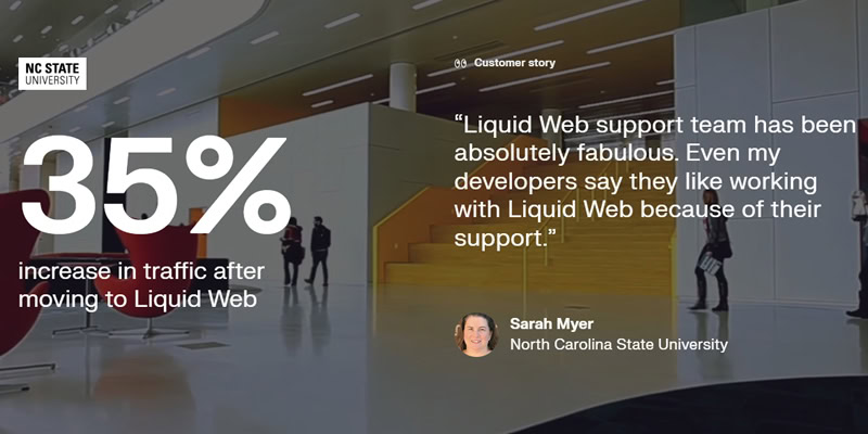 LiquidWeb happy customer